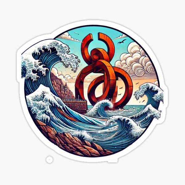 Vista previa del artículo con la obra «Peine del viento», diseñado y vendido por ChicClicker.