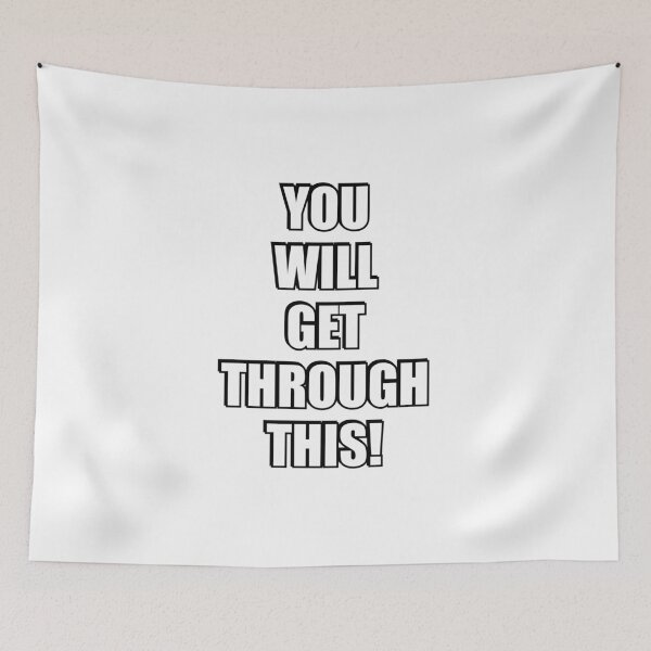 Item preview, You will get through this - overcoming obstacles designed and sold by Inspirationmotivation.