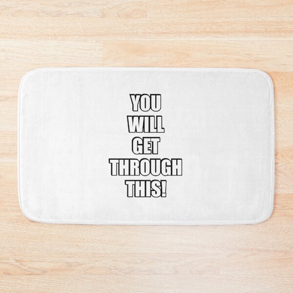 Item preview, You will get through this - overcoming obstacles designed and sold by Inspirationmotivation.