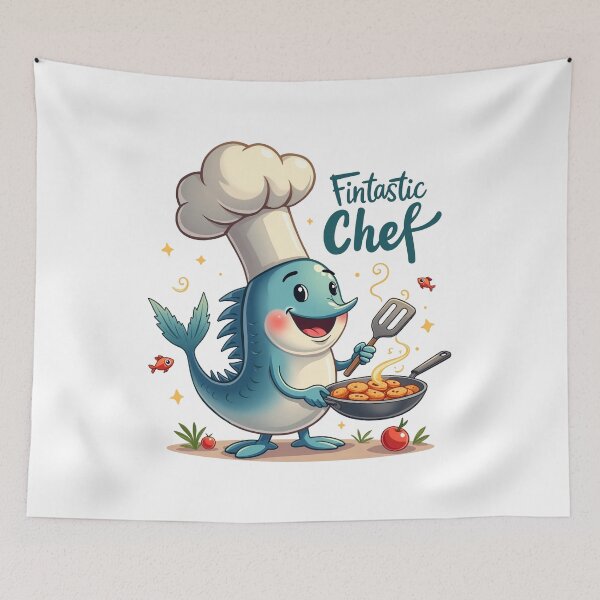Artikelvorschau, Thunfisch-Kochkoch - Flossentastisch entworfen und verkauft von Bulwshop.