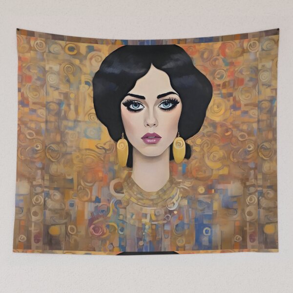 Item preview, Katy Perry in Gustav Klimt style designed and sold by bogfl.