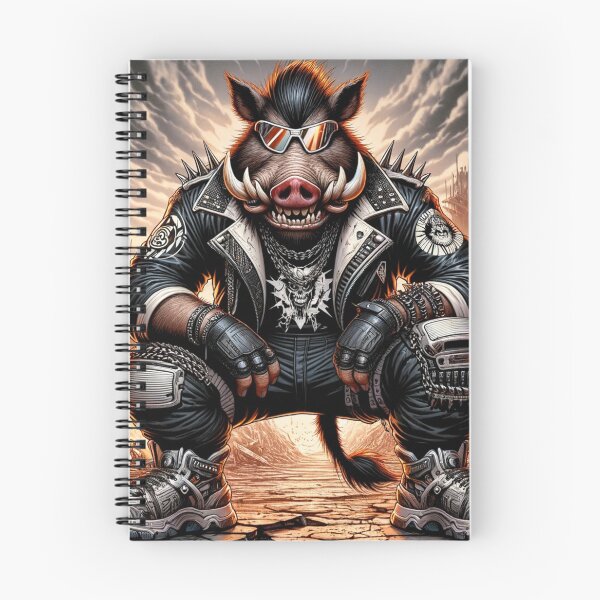 Aperçu de l'œuvre Apocalypse Hog : Le guerrier de la fin des temps créée et vendue par RobDaHoody.