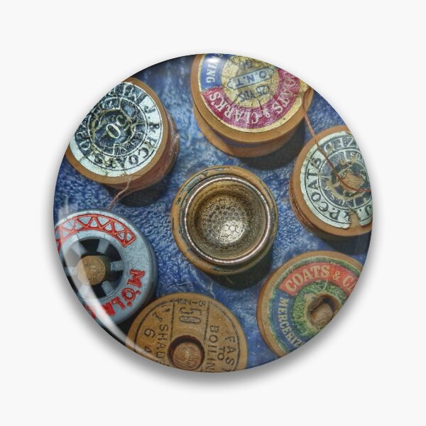 Item preview, Circles of Antique Cotton Reels Showing Off designed and sold by Duncan-Mac.