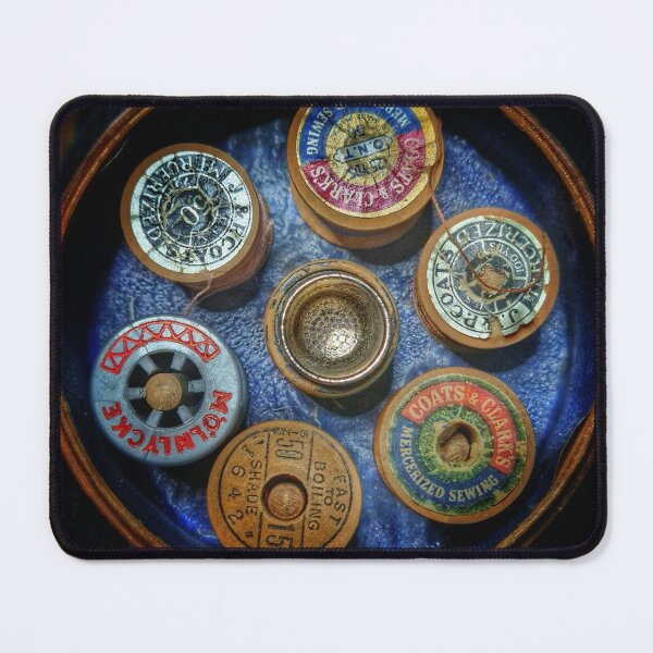 Item preview, Circles of Antique Cotton Reels Showing Off designed and sold by Duncan-Mac.