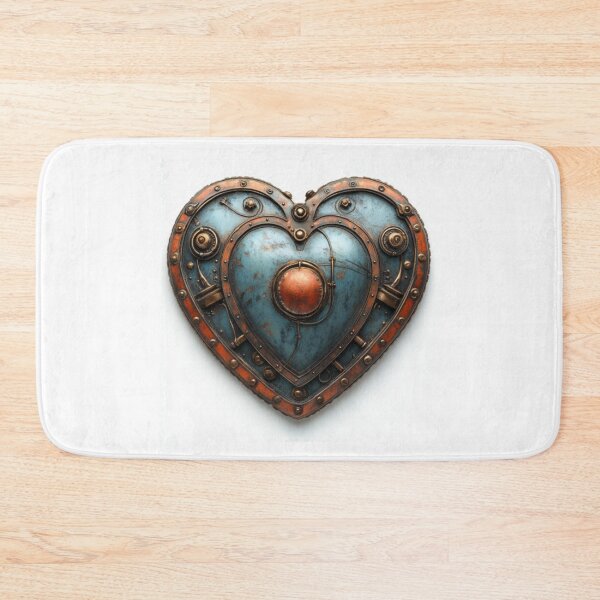 Item preview, A heart of brass and steam, where love beats with the rhythm of invention designed and sold by dragonfliesart.