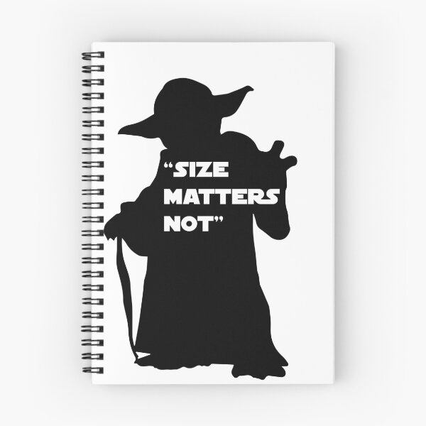 Item preview, Yodah - Size Matters Not designed and sold by KindaSusBro.