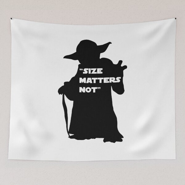 Item preview, Yodah - Size Matters Not designed and sold by KindaSusBro.