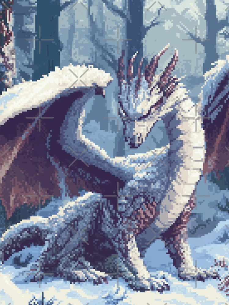Thumbnail 4 of 4, iPhone Case, Dragon In 8bit designed and sold by Rtymer.