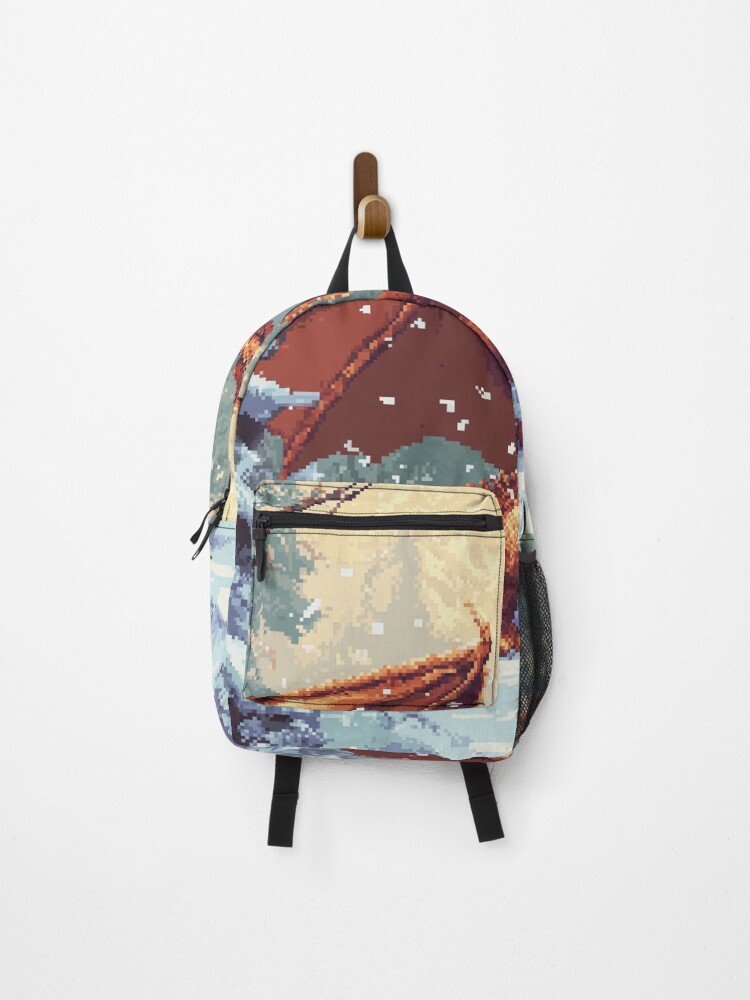 Thumbnail 1 of 3, Backpack, Dragon In 8bit designed and sold by Rtymer.