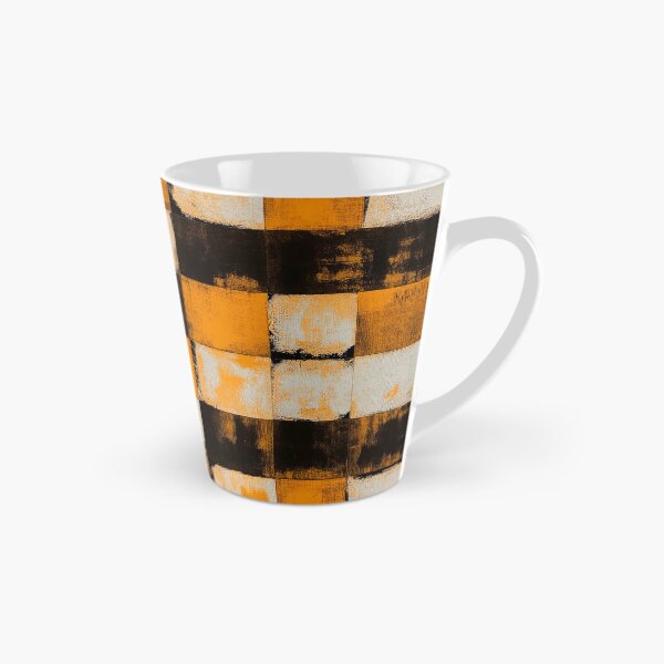 Item preview, Grunge Style Orange and Black Plaid designed and sold by trendteezstore.