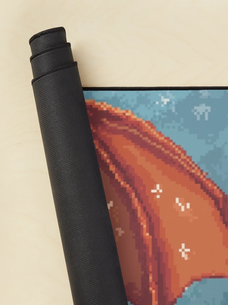 Thumbnail 2 of 5, Mouse Pad, Dragon In 8bit designed and sold by Rtymer.