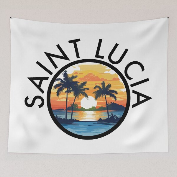 Item preview, Saint Lucia designed and sold by VelvetRoom.