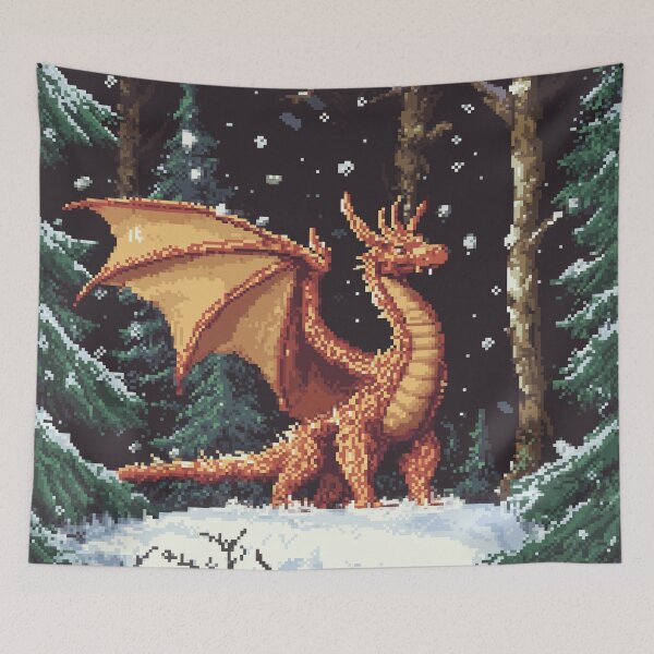 Item preview, Dragon In 8bit designed and sold by Rtymer.