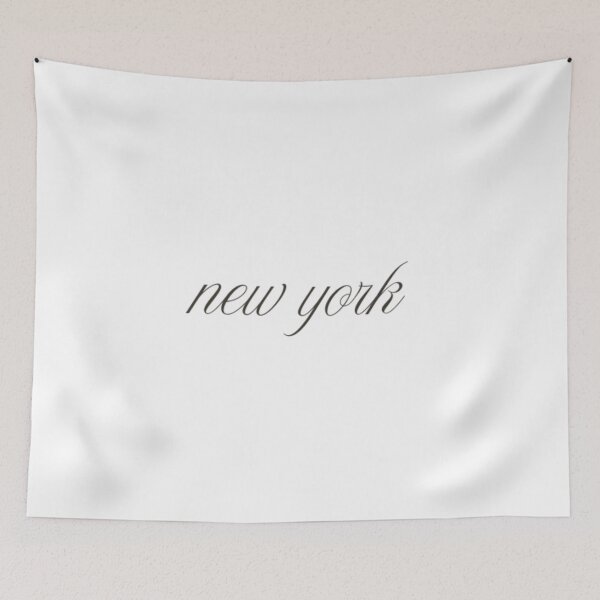 Item preview, new york italics  designed and sold by stainedauroras.