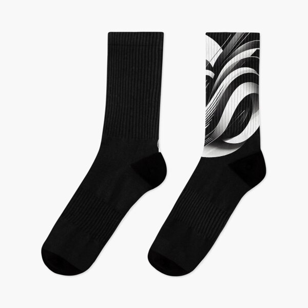 Item preview, Abstract Black-and-White Design with Bold Contrasts designed and sold by Eiadlight.