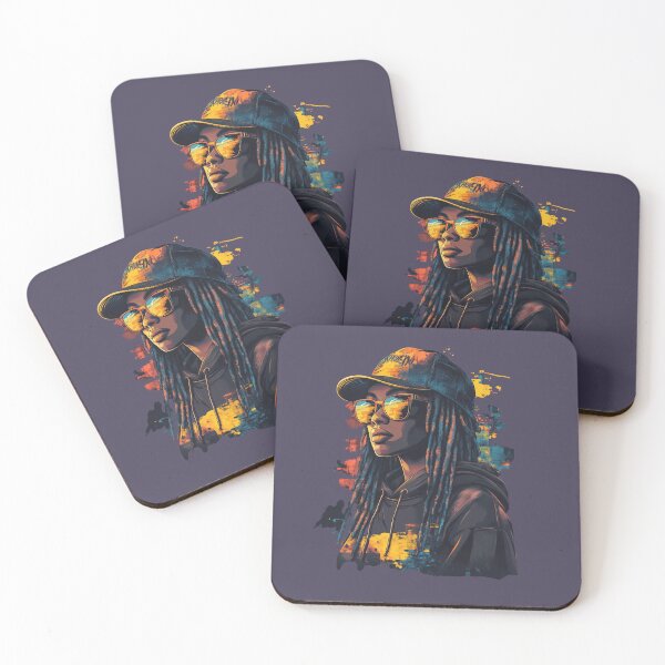 Artikelvorschau, Black Rasta Girl entworfen und verkauft von Yesterday's Class.