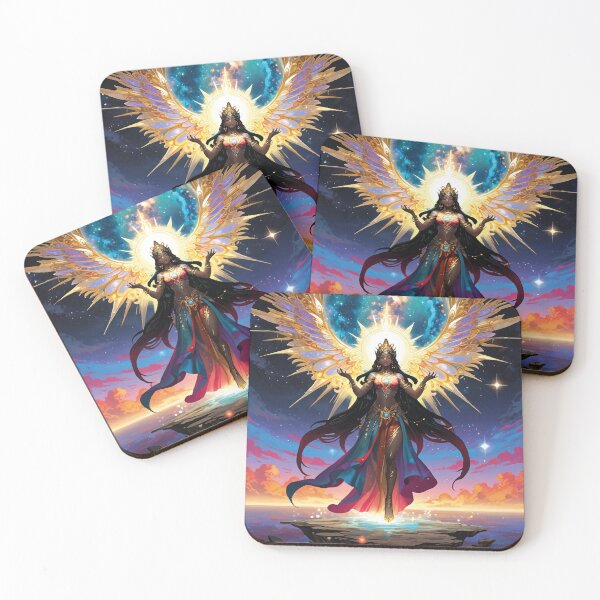 Item preview, Heavenly woman with wings designed and sold by DesignMapachiss.