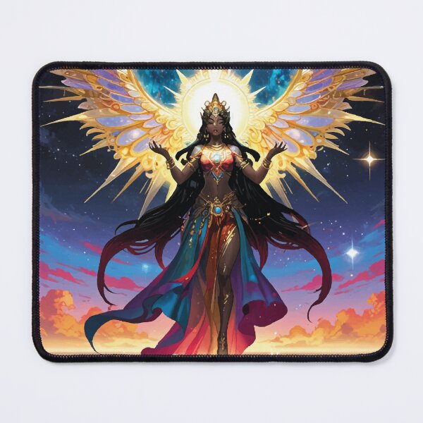 Item preview, Heavenly woman with wings designed and sold by DesignMapachiss.