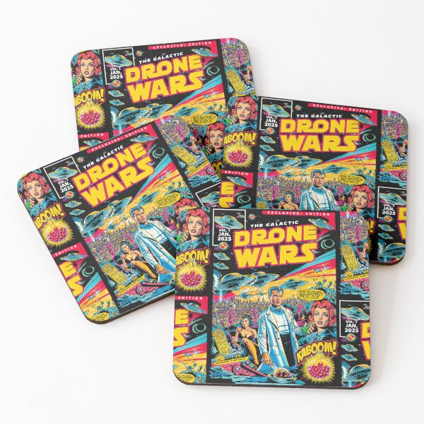 Item preview, GALACTIC DRONE WARS SPECIAL EDITION COVER - cover art designed and sold by AngelottiCR.