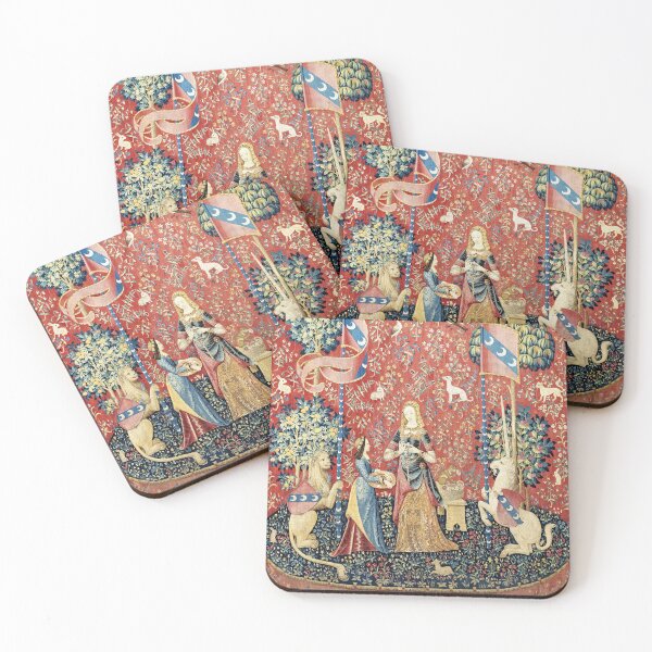 Item preview, Medieval tapestry. The lady and the unicorn designed and sold by likiska.