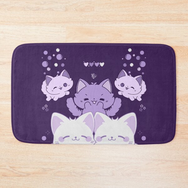 Item preview, Charming Cats - purple  designed and sold by ProsetoPrint.