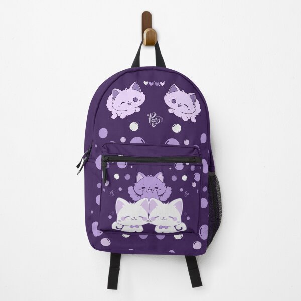 Item preview, Charming Cats - purple designed and sold by ProsetoPrint.