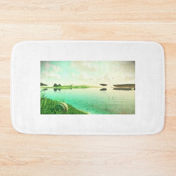 Item preview, Peaceful Alien Lake designed and sold by AlaWyrm's Gameroom Art.