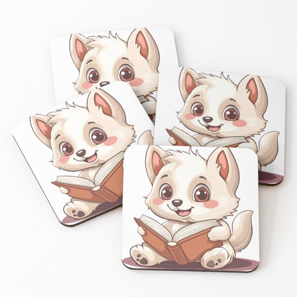 Item preview, Cute Dog Reading a Book designed and sold by KSimpson838.