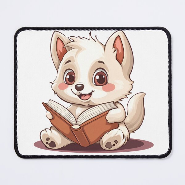 Item preview, Cute Dog Reading a Book designed and sold by KSimpson838.