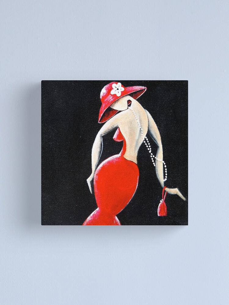 Alternate view of Miss Sassy Canvas Print