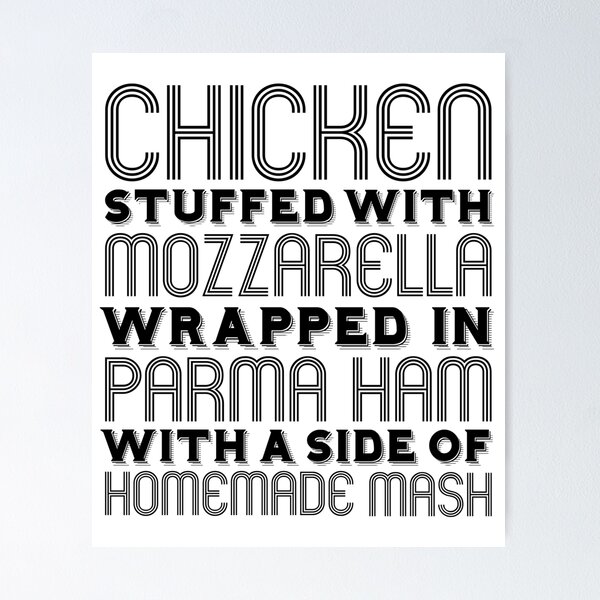 Item preview, Chicken Stuffed With Mozzarella Wrapped in Parma Ham... designed and sold by nwalmaerx.