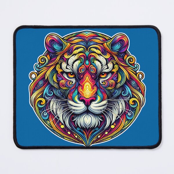 Item preview, Psychedelic Tiger designed and sold by PsycheBrain.