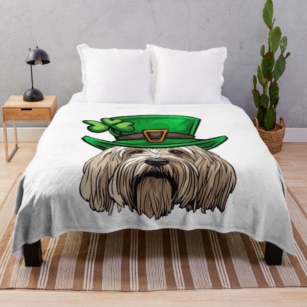 Item preview, Funny St Patricks Day Tibetan Terrier Dog designed and sold by whyitsme.