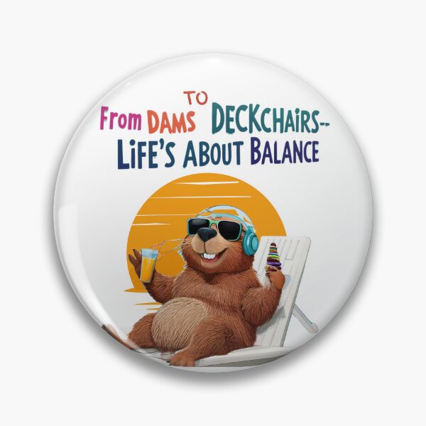 Item preview, Beavers Dams To Deckchairs designed and sold by bazstees54.