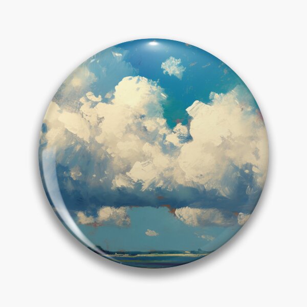 Item preview, Expansive Clouds Over Scenic Coastal Landscape designed and sold by Paintings By Simon .