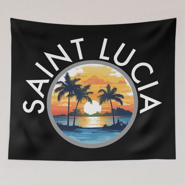 Item preview, Saint Lucia designed and sold by VelvetRoom.