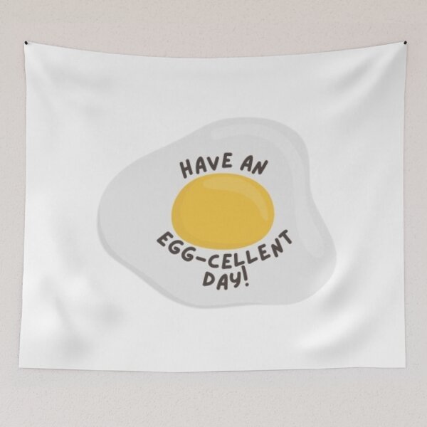 Item preview, have an egg-cellent day designed and sold by stainedauroras.