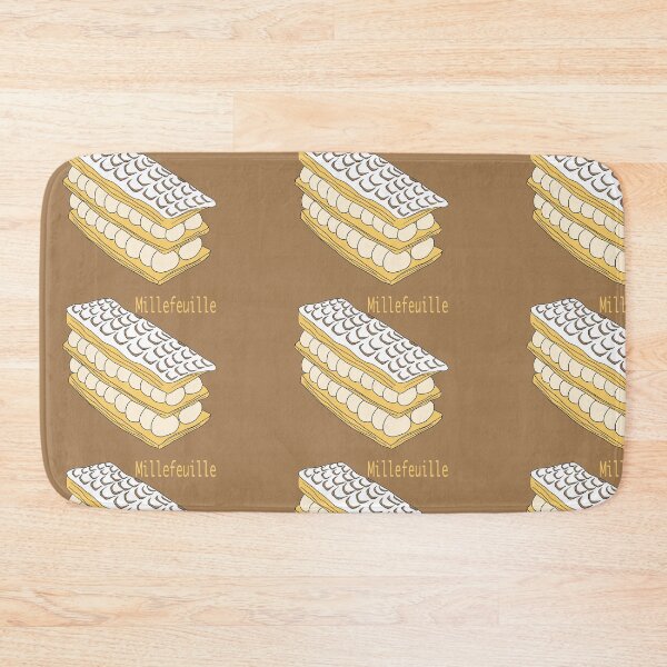 Item preview, Millefeuille - French Pastry Illustration designed and sold by CecileLenam.