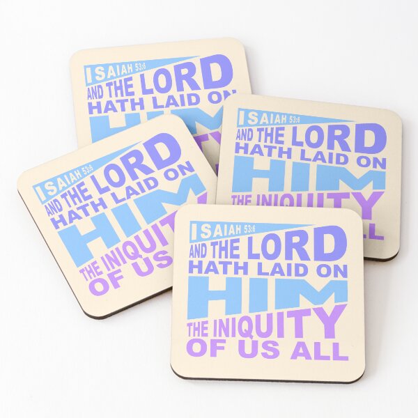 Item preview, Jesus Died For Our Sins Isaiah 53:6 Christian Easter Passover Design designed and sold by Angela Dow.