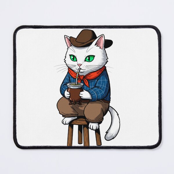 Item preview, Cat Drinking Mate designed and sold by FatalDes.