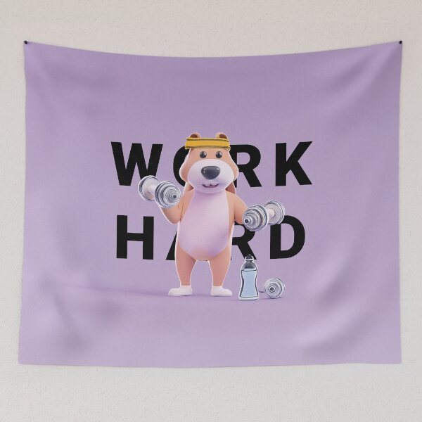 Item preview, Fitness - Gym Pup designed and sold by flayerification.