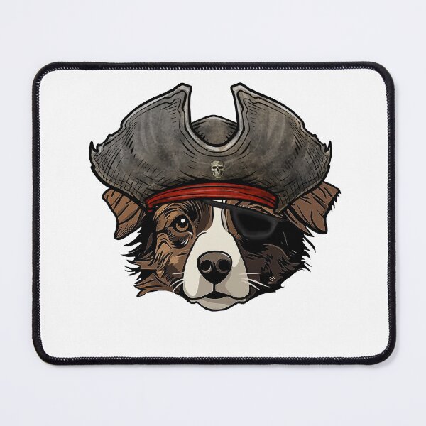 Item preview, Pirate Miniature American Shepherd Dog designed and sold by whyitsme.