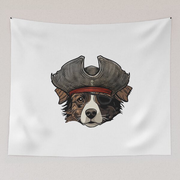 Item preview, Pirate Miniature American Shepherd Dog designed and sold by whyitsme.