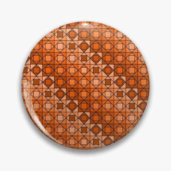 Item preview, Orange Squares within Squares designed and sold by Lindsey Popejoy.