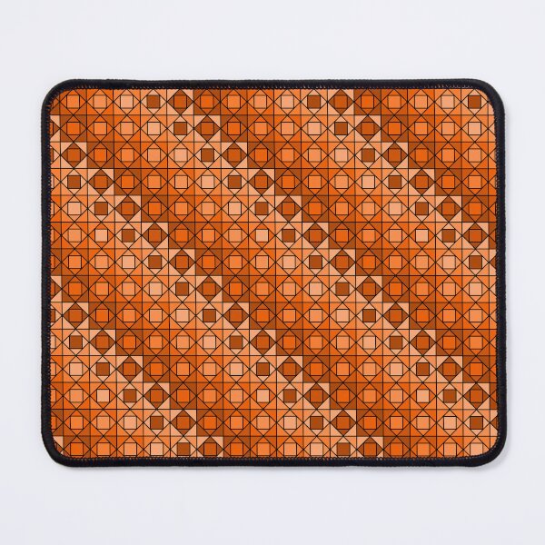 Item preview, Orange Squares within Squares designed and sold by Lindsey Popejoy.