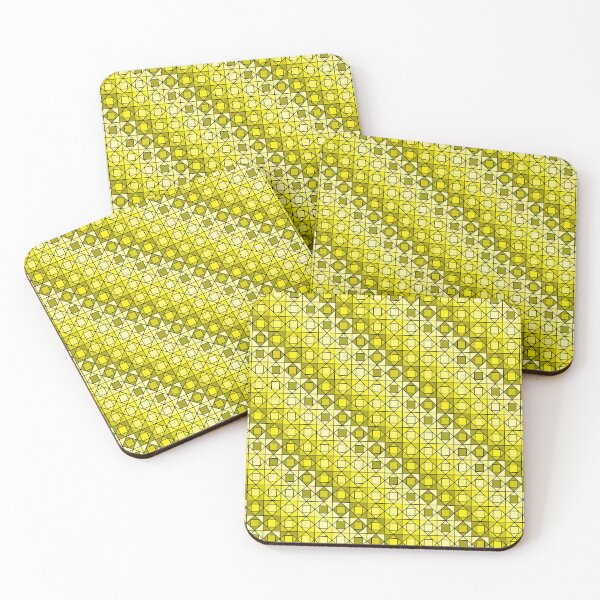 Item preview, Yellow Squares within Squares designed and sold by Lindsey Popejoy.