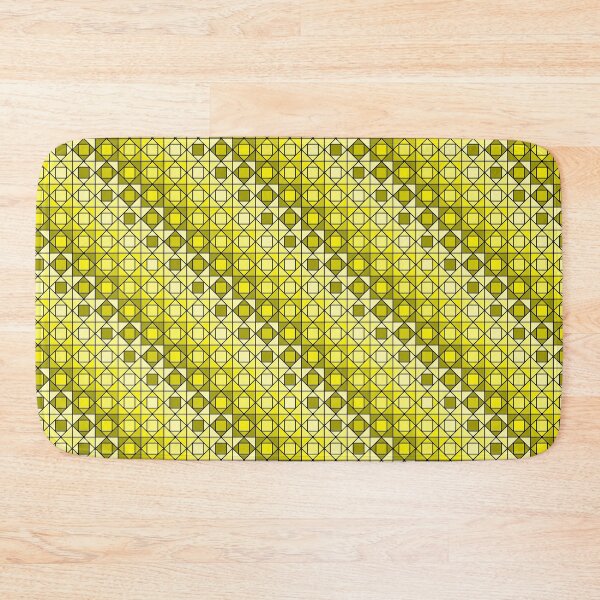 Item preview, Yellow Squares within Squares designed and sold by Lindsey Popejoy.
