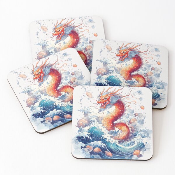 Item preview, Lunar Dragon 2025 – Vibrant Chinese New Year Illustration | Festive Fantasy Art designed and sold by AnnDesignStudio.