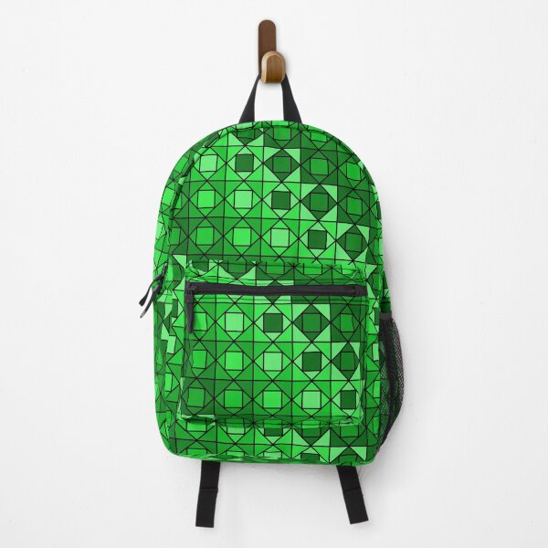 Item preview, Green Squares within Squares designed and sold by Lindsey Popejoy.