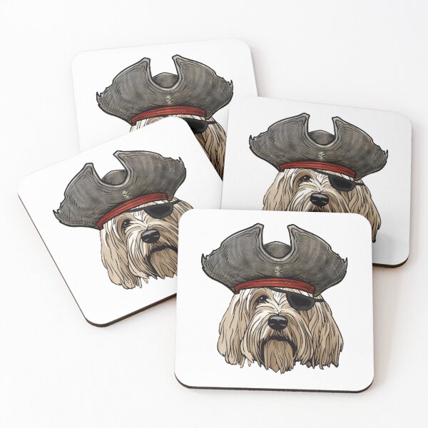 Item preview, Pirate Tibetan Terrier Dog designed and sold by whyitsme.